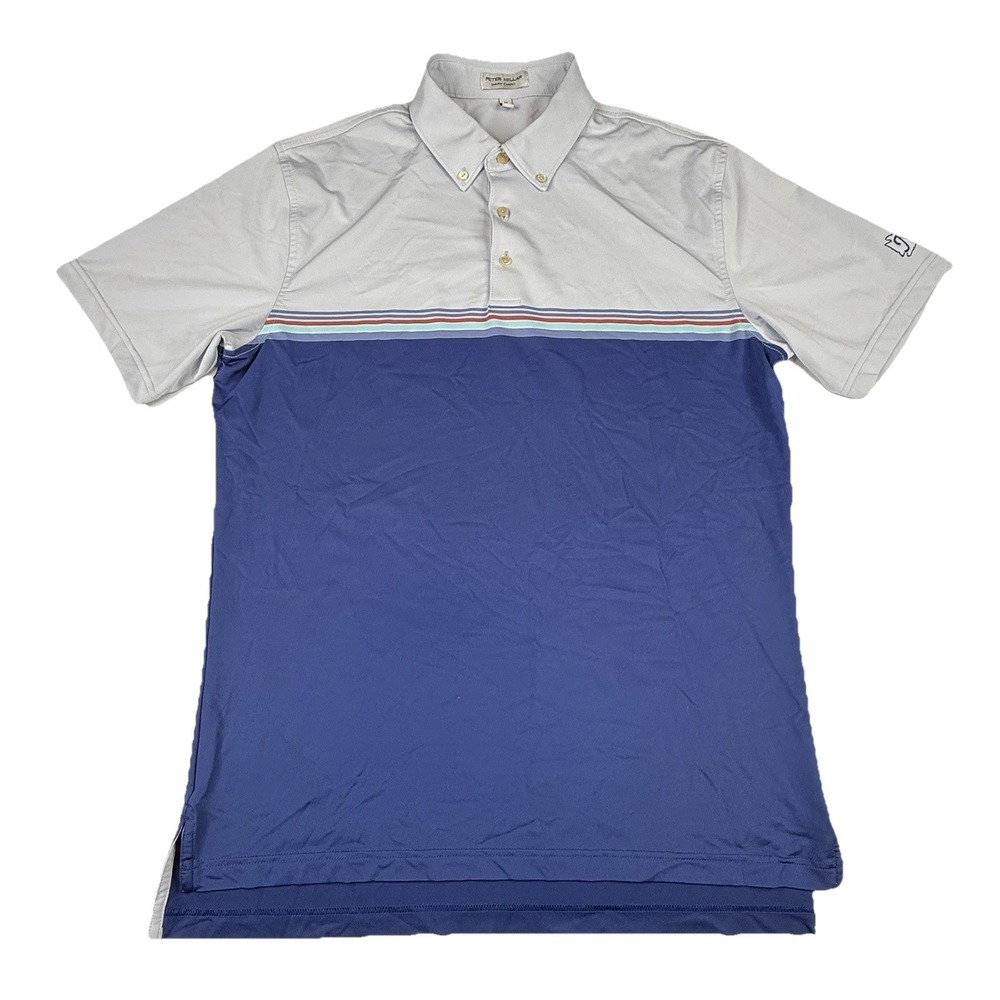 Peter Millar Summer Comfort Campbell Performance Golf Polo Mens Medium